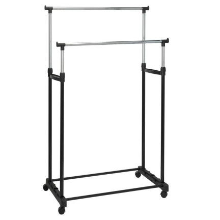 DO30 DOUBLE UNDERFLOOR HOLDER WITH ROLLS Kleiderschrank Garderobe