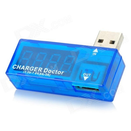 HH62 MĚŘIČ NABÍJECÍHO PROUDU USB VOLTMETR