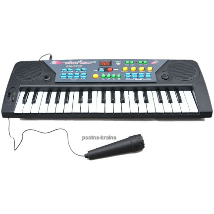 KA5 Varhanní klaviatura 37 kláves Mikrofon Dárek