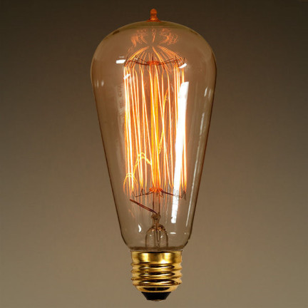 UU89 EDISONA dekorative Glühbirne E27 40W DEC A