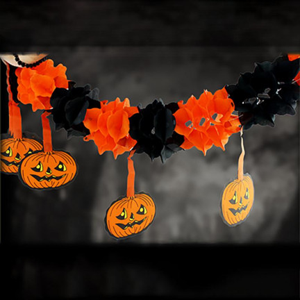 HL20 HALLOWEEN GIRLDA PAPÍROVÝ BANNER DIANIE 3M