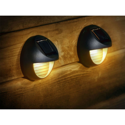 TG63951 SOLARLAMPE HALOGEN WANDLAMPE LED GARTEN FASSADENLAMPE