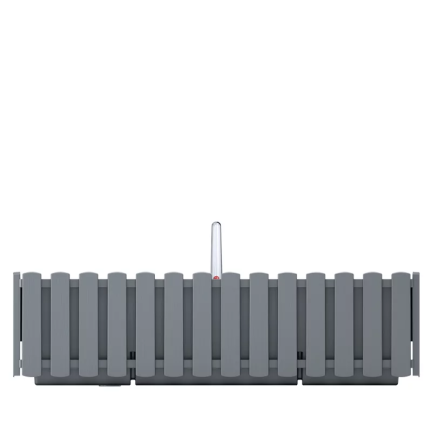 DDEF600W-405U Balkon Topf 58cm mit Griffen Feuchtigkeitsmesser Stone