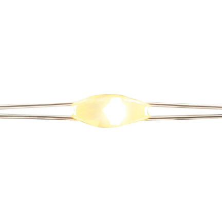 TG66259-2 Weihnachtsbaumbeleuchtung an einer Schnur 10 LED GIRLAND LIGHTS Warmweiß Batterien