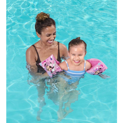 91038 MINNIE AUFBLASBARE SCHWIMMHANDSCHUHE WASSERSCHWIMMER
