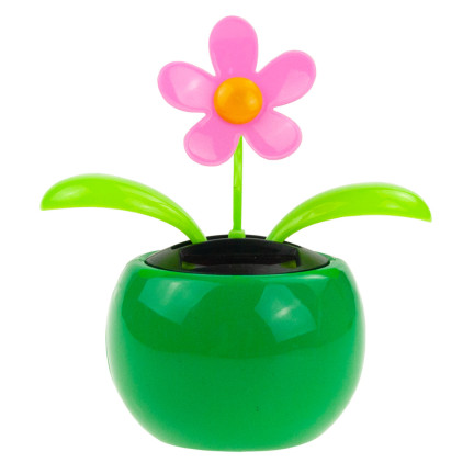 AS4 NICKEND SOLAR BLUME INSEKT TANZEN FLIP KLAPPE BABY TAG FIGUR