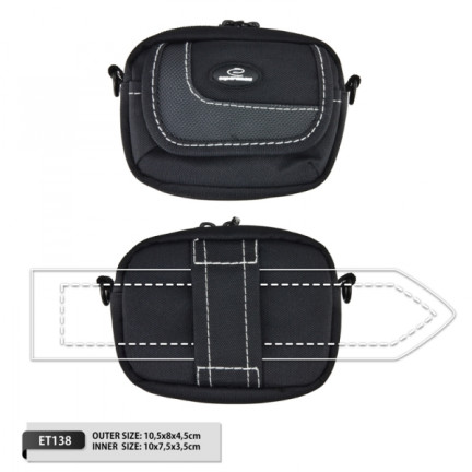 ES223 ET138 POUZDRO NA FOTOAPARÁT A PŘÍSLUŠENSTVÍ ESPERANZA 