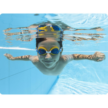 21002 Schwimmbrille Taucherbrille, Kinderbrille für das Schwimmbad, Aqua Burst Essential 21002 BESTWAY