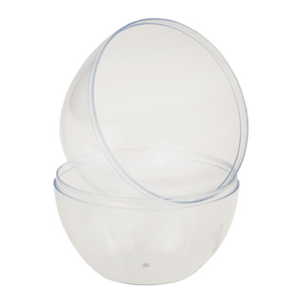 TG60437 Standing Acrylic Egg, 12 cm Plastic Egg, for Decorating, Easter Decorations