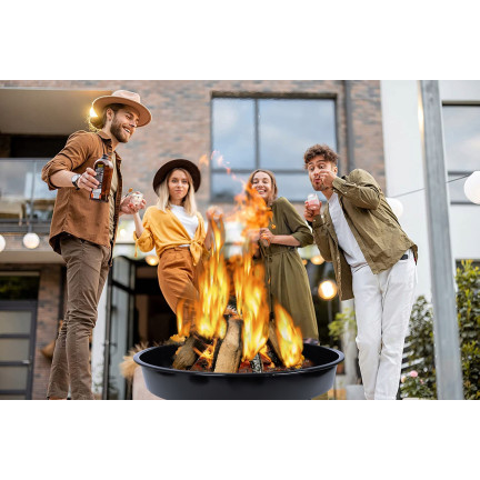 TG72009 DREIBEIN MIT ROST GARTENGRILL FEUERSTELLE GARTENGRILL HÄNGEGRILL