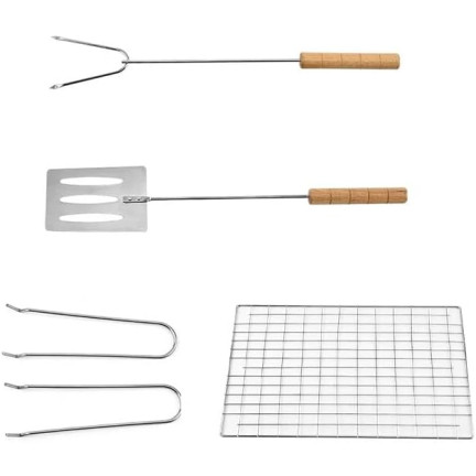 TG71414 TOURISM PORTABLE TOURISM FOLDING GRILL + příslušenství