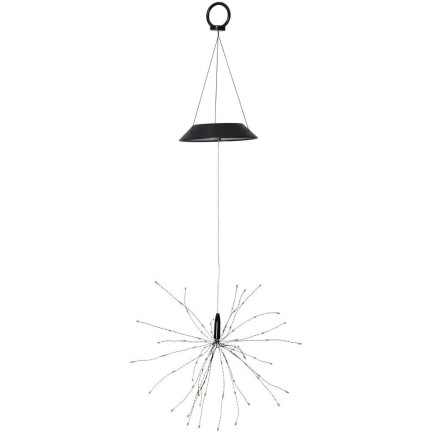 TG66764 SOLÁRNÍ DMYCHADLO LAMPA OHŇOSTROJE ZAHRADA 90 VEDL SOLÁRNÍ STROM SVĚTLA