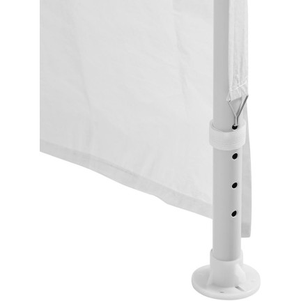 TG77595-2 GARTENPAVILLON ZELT 4 WAND PAVILLON GARTEN PARTY KOMMERZIELL