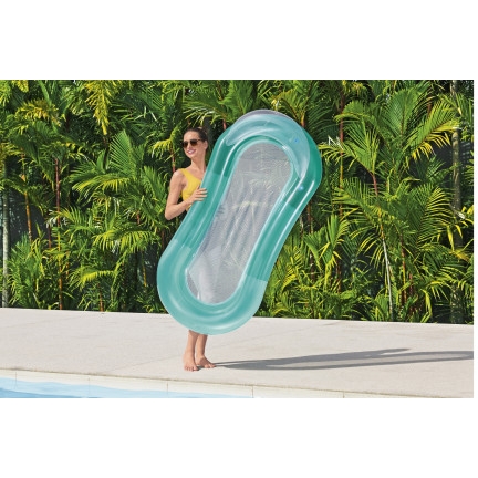 43103 STRAND AUFBLASBARE MATRATZE ZUM SCHWIMMEN BESTWAY NETZBODEN