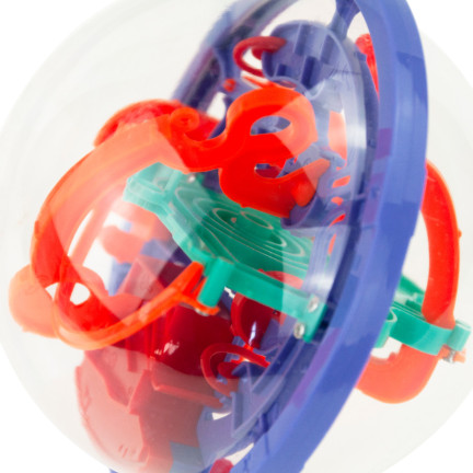 TG64355 VELKÉ KULIČKOVÉ BLUDIŠTĚ 3D PROKLÁDANÉ PUZZLE ARKÁDOVÁ HRA 14CM