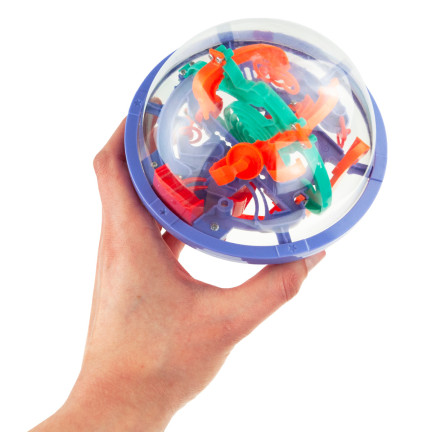 TG64355 VELKÉ KULIČKOVÉ BLUDIŠTĚ 3D PROKLÁDANÉ PUZZLE ARKÁDOVÁ HRA 14CM