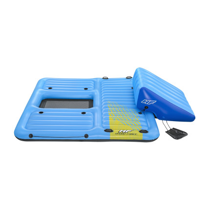 43728 INSEL AUFBLASBARE MATRATZE MIT RUTSCHE SCHWIMMEND BESTWAY