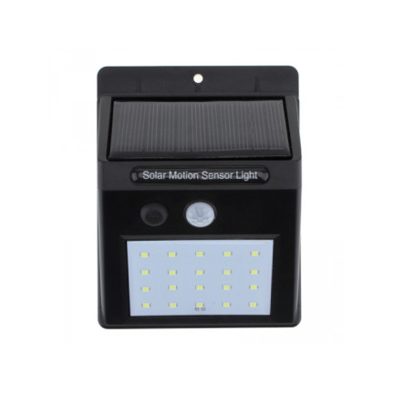 WW40HALOGEN SOLARLAMPE 20 LED MIT BEWEGUNGSMELDER