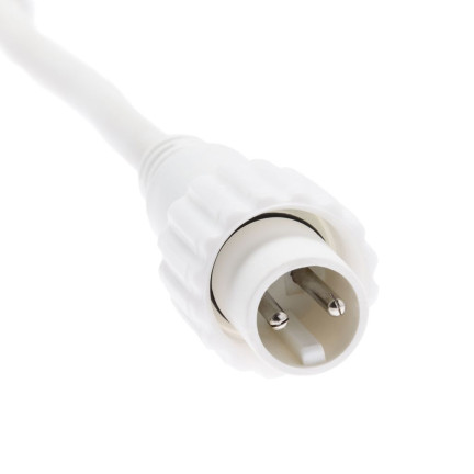 Bt-01 Icicle Lights, 300 LEDs (Warm White + Cold Flash), 13 m, Christmas Tree Garden Lights