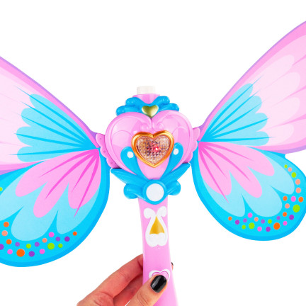 TG60463-1 STROJ NA MÝDLOVÉ BUBLINY BUTTERFLY MÝDLOVÉ BUBLINY + TEKUTÁ KOUZELNÁ HŮLKA