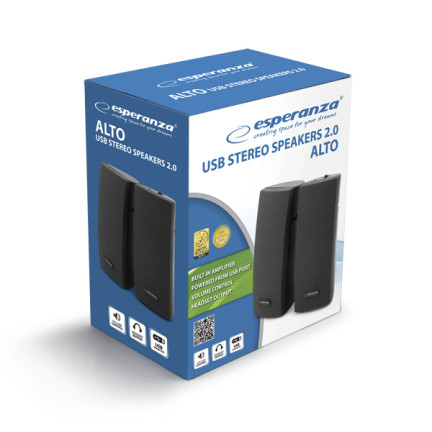 ES347 ALTO POČÍTAČOVÉ REPRODUKTORY 2.0 JACK USB