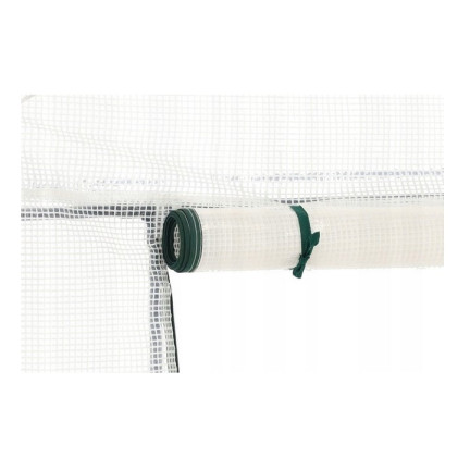 TUN0766 SKLENÍK NA RAJČATA BÍLÝ 200X77X168/146 CM