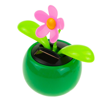 AS4 NICKEND SOLAR BLUME INSEKT TANZEN FLIP KLAPPE BABY TAG FIGUR