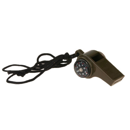 TG56533 PFEIFE MIT KOMPASS THERMOMETER ÜBERLEBEN MULTIFUNKTIONALE