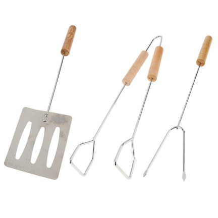 TG72010 GRILLBESTECK-ZUBEHÖR-SET 3-TEILIG GRILL