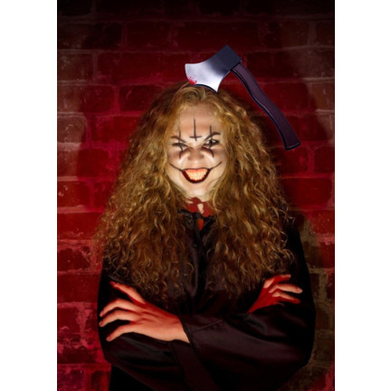 TG66292 PÁSKA NA RUKU S KRVAVOU SEKEROU HALLOWEENSKÝ KOSTÝM