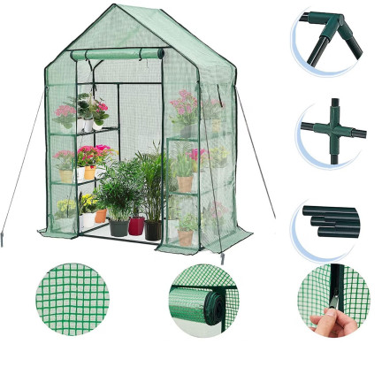 TG71367 MINI GARTEN BALKON GARTEN TUNNEL FOLIAK 1,4x2 LAGER