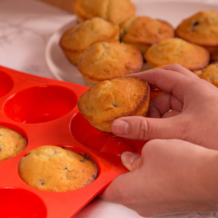 TG56209 Silikon Muffinform Backblech 12St