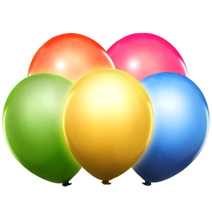 TG41913-2 leuchtende LED-Ballons LIGHTED 5 SHEET MIX COLOURS