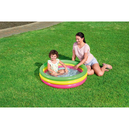 51104 Aufblasbares Planschbecken mit weichem Boden BESTWAY