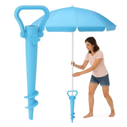 GAO8388 SCHRAUBBARER SCHIRMSTÄNDER SCHIRMFUSS 38CM