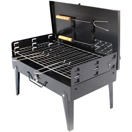 TG71414 TOURISM PORTABLE TOURISM FOLDING GRILL + příslušenství