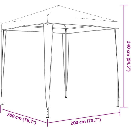 TG77592-1 GAZEBO PAVILLON KOMMERZIELLE GARTEN PARTY ZELT KOMMUNION 2X2X2.5M