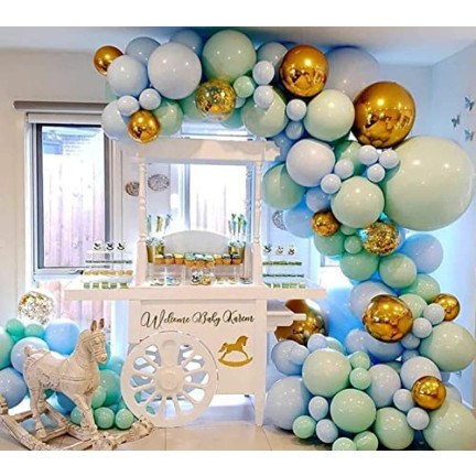 TG53371 BALÓNOVÁ PÁSKA K NAROZENINÁM DÍVKY 5m