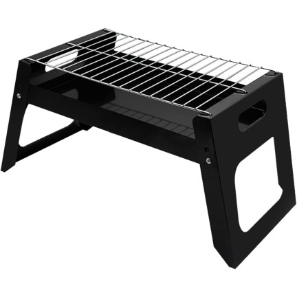 TG71420 KLAPPBARER CAMPING BBQ TRAGBARER HOLZKOHLEGRILL