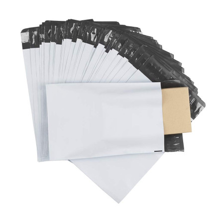 TG71374 FOLIENPAKET 25*(30+5)CM FOLIENUMSCHLAG KURIER-VERSANDPAKET