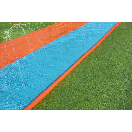 52328 vodní skluzavka dvojitá vodní skluzavka fontána 488cm BESTWAY
