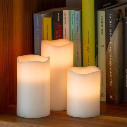 OO68 FERNBEDIENUNG LED KERZEN 3ER SET RGB