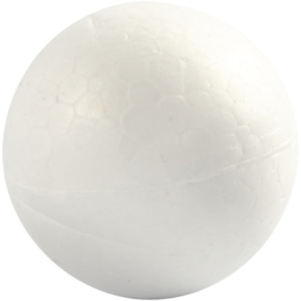 Styroporkugel Ø 8cm Feste Qualität Polystyrenball Kugel 10 Stk. Weihnachten Deko