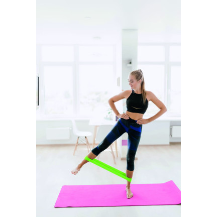 TG60274 GUMS 4 x FITNESS EXERCISE BANDS SET + Beutel