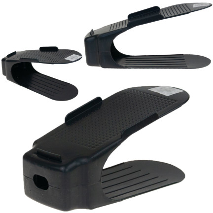5610 Schuhhalter Organizer Schuhregal für Garderobe schwarz