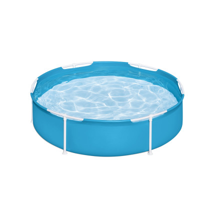 56283 BESTWAY RUNDES KINDER-GARTENGESTELL POOL FLACH 152X38CM