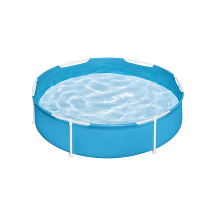 56283 BESTWAY RUNDES KINDER-GARTENGESTELL POOL FLACH 152X38CM