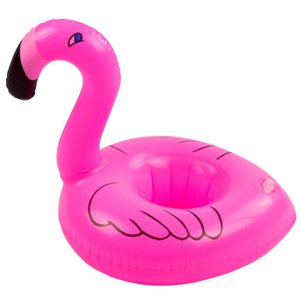 5677 FLAMINGO AUFBLASBARER BECHERHALTER FÜR GETRÄNKE