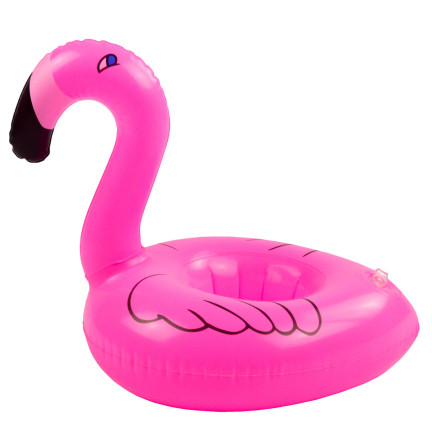 5677 FLAMINGO AUFBLASBARER BECHERHALTER FÜR GETRÄNKE