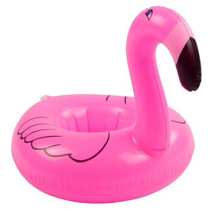 5677 FLAMINGO AUFBLASBARER BECHERHALTER FÜR GETRÄNKE